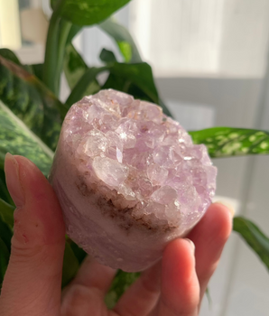 Druzy Achat und Amethyst Freiform AF1